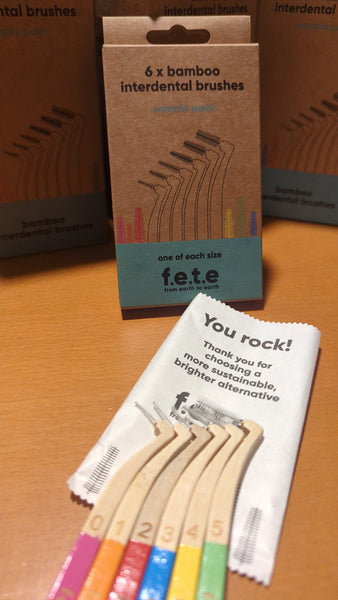 F.e.t.e bamboo interdental brushes